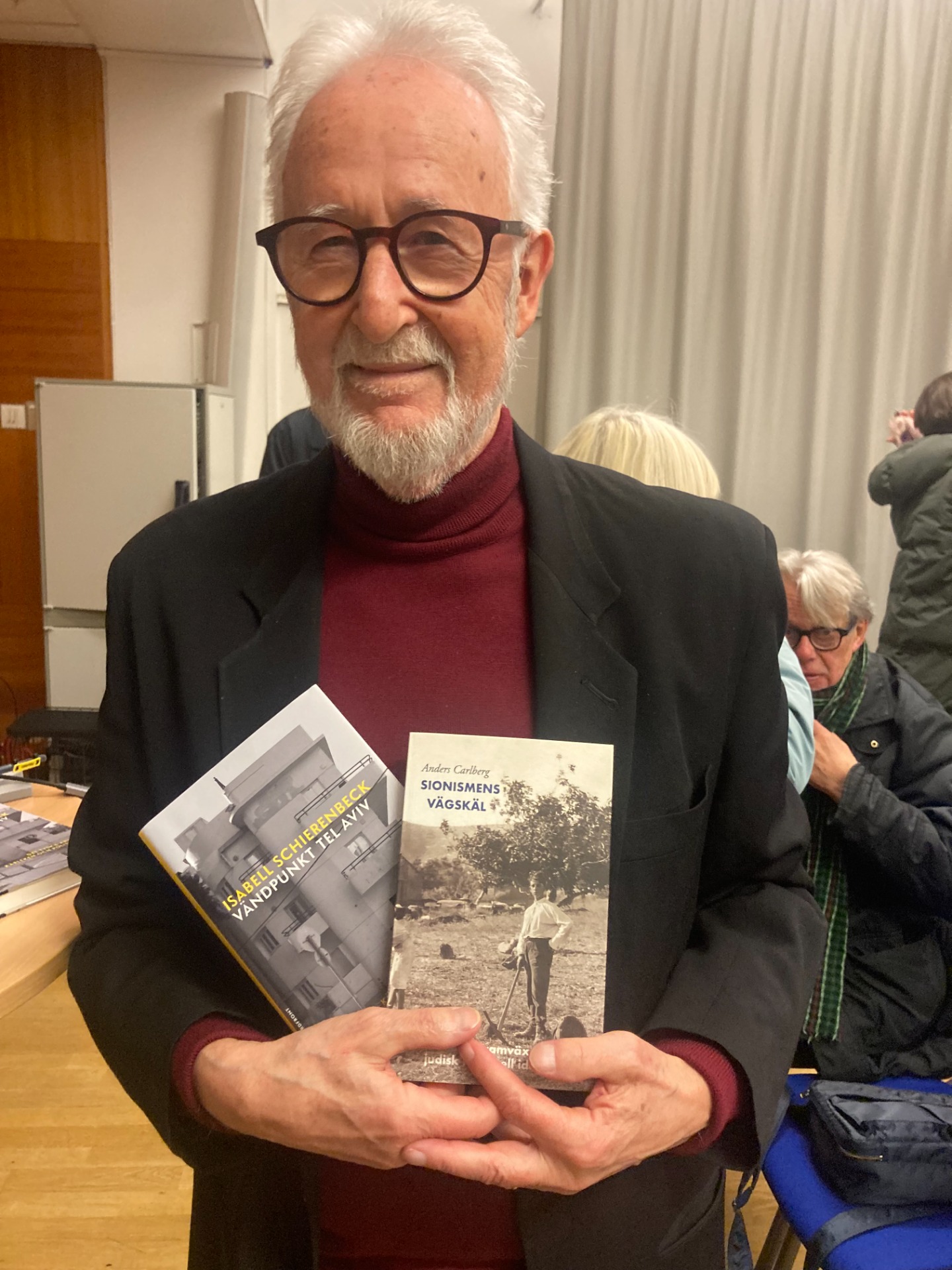 Willmar Sauter, ordförande Svenska vÀnföreningen för Fredens Oas